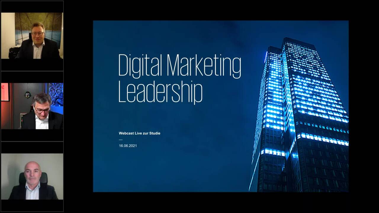 Vorschaubild für Webcast: Digital Marketing Leadership in der Immobilienwirtschaft