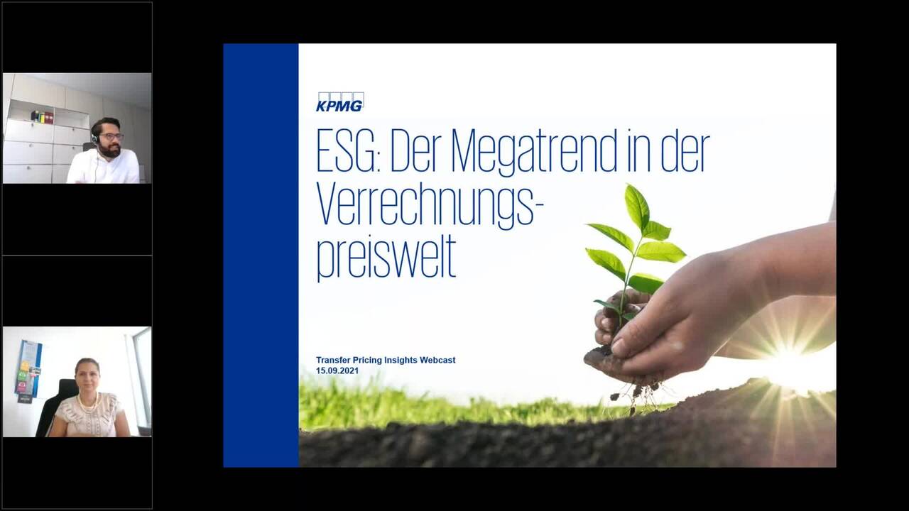 Vorschaubild für Transfer Pricing Insights – ESG – Der Megatrend in der Verrechnungspreiswelt