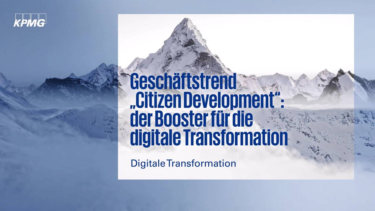 Vorschaubild für Geschäftstrend „Citizen Development“: der Booster für die digitale Transformation