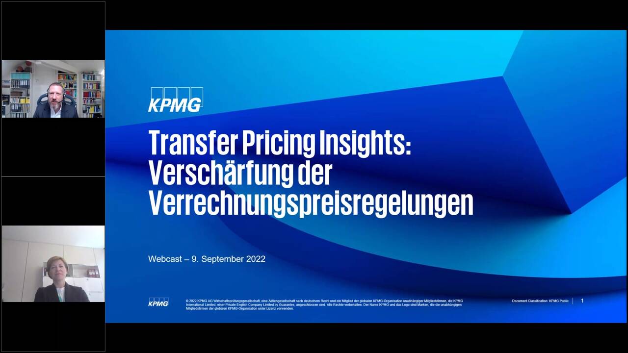 Vorschaubild für Transfer Pricing Insights – Verschärfung der Verrechnungspreisregelungen